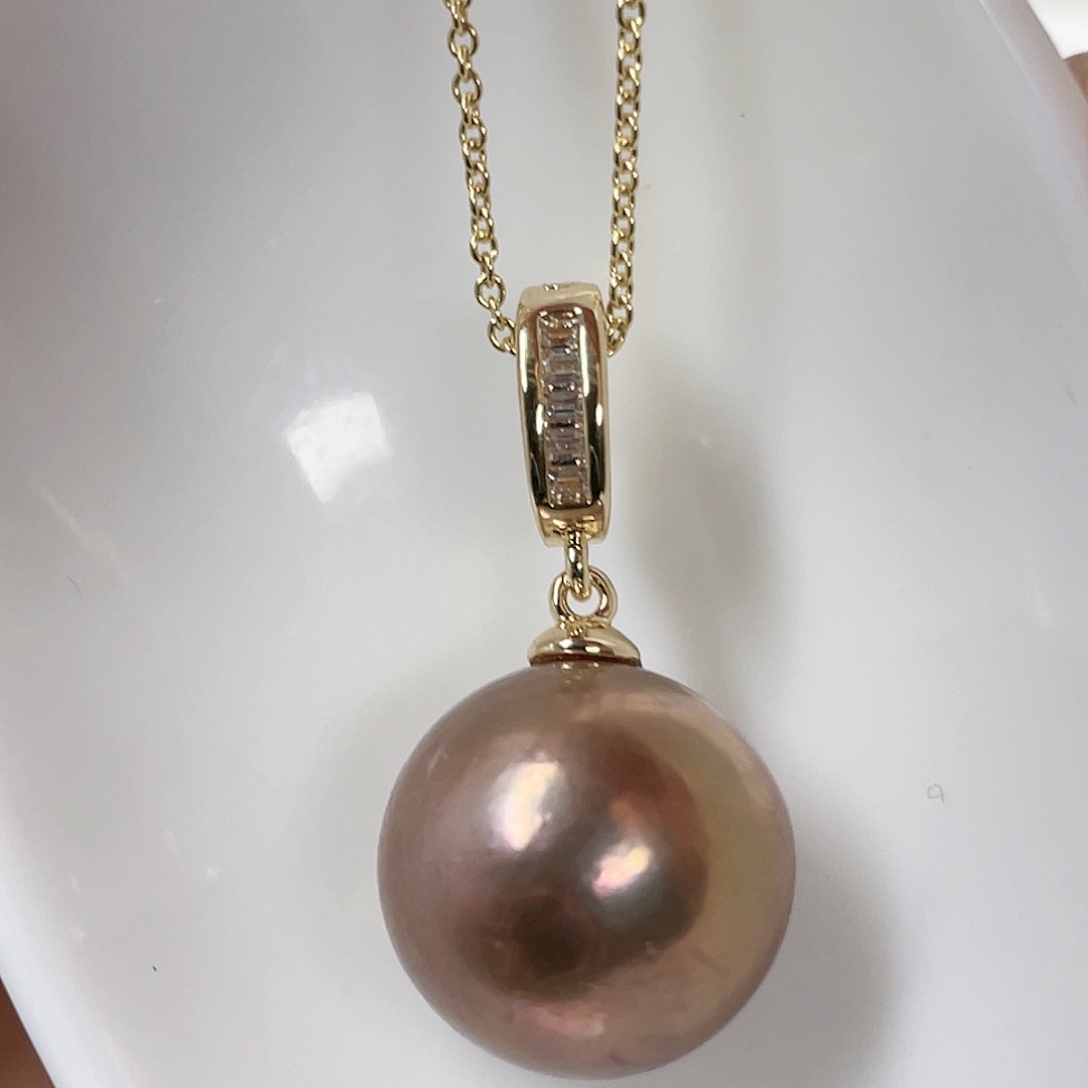 淡水珍珠吊坠(赠链)未镶嵌