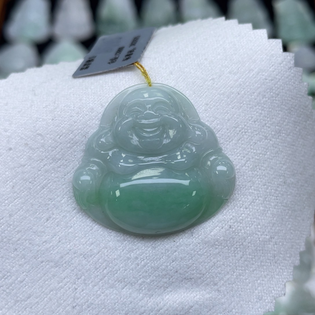 颈饰未镶嵌翡翠佛公