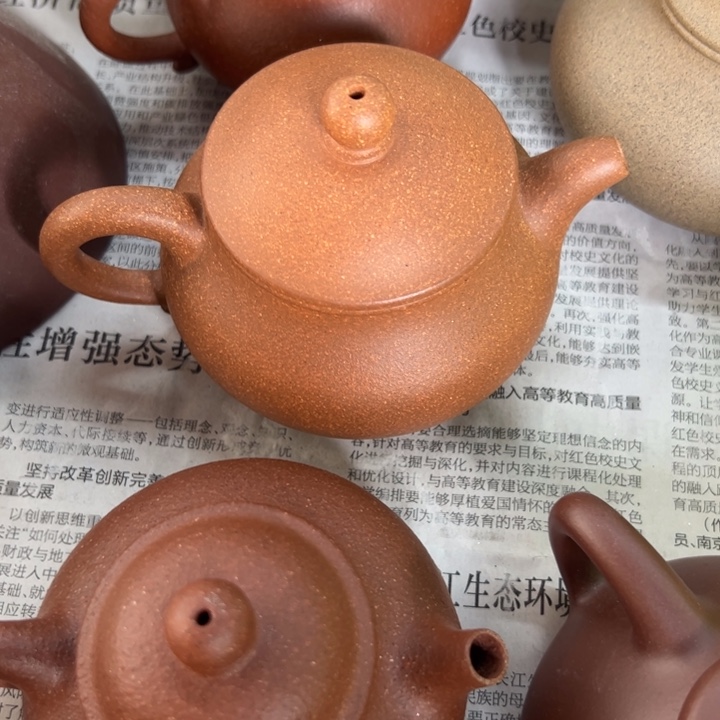 紫砂开播福利小多只100cc五彩段五彩段潘壶180cc