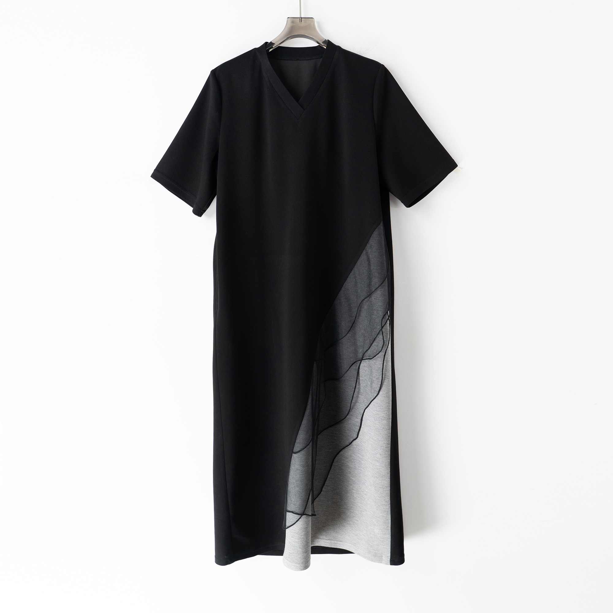 PL250454夏季新款大码宽松显瘦连衣裙莫代尔舒爽面料新中式国风