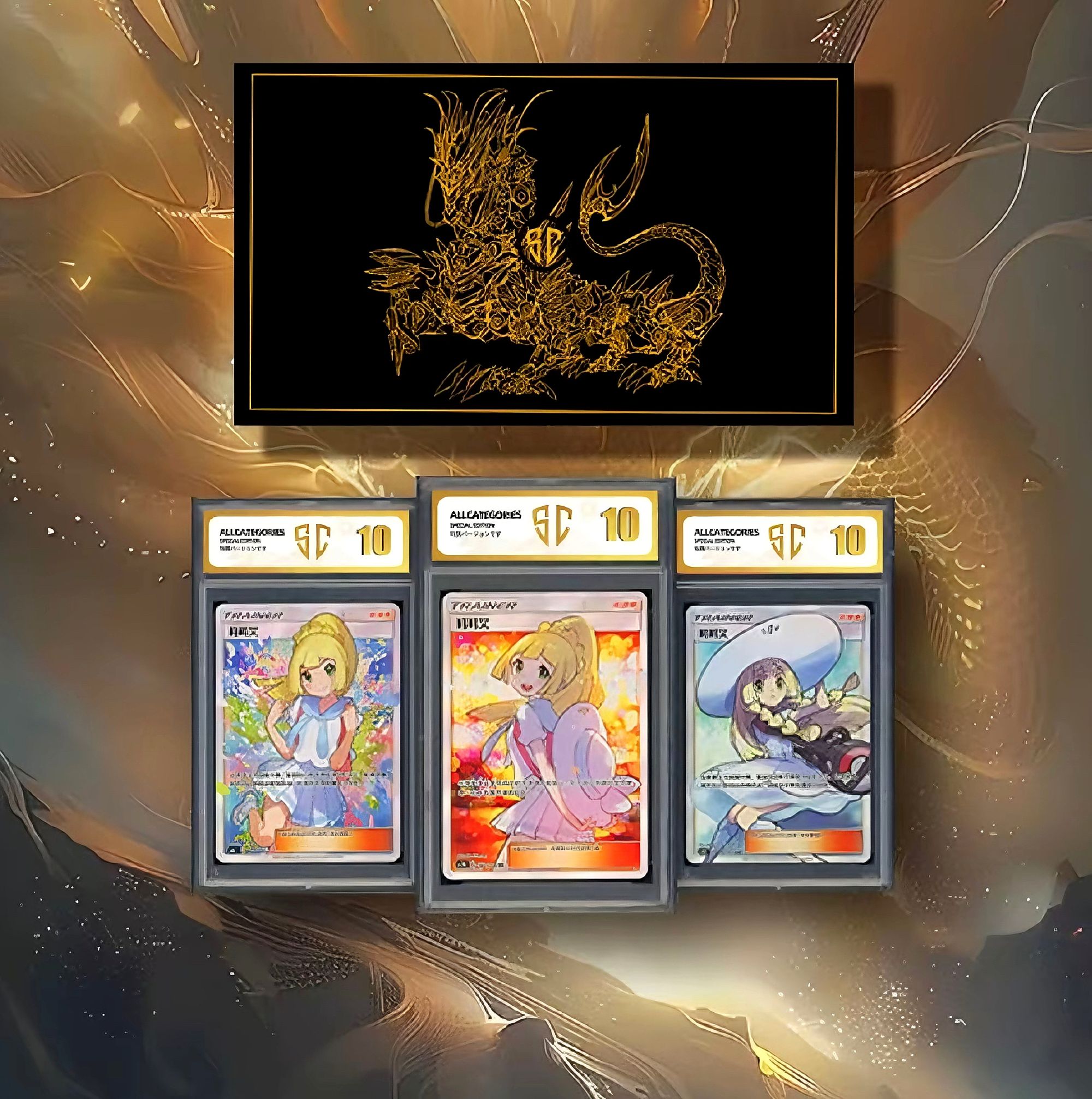SC宝可梦黑金龙套礼盒
