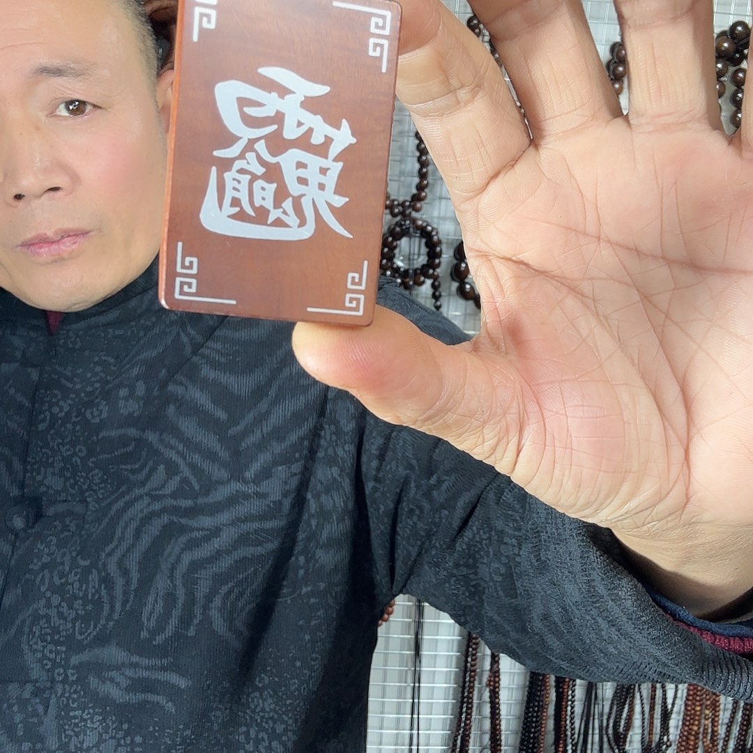 心***风香榧木百年雷击枣木银牌