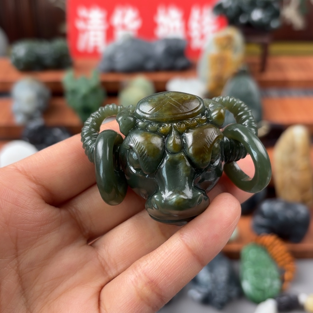 我***我和田玉未镶嵌挂件