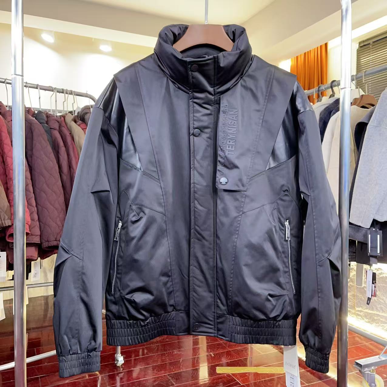 CH9637时尚保暖休闲风休闲男款男士羽绒服