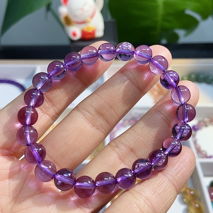 水晶手链未镶嵌紫水晶