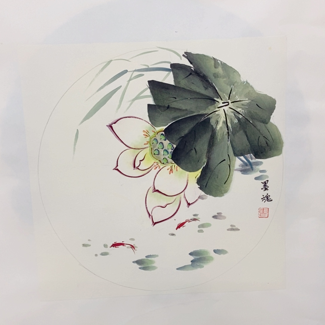 国画手寫手繪作品51