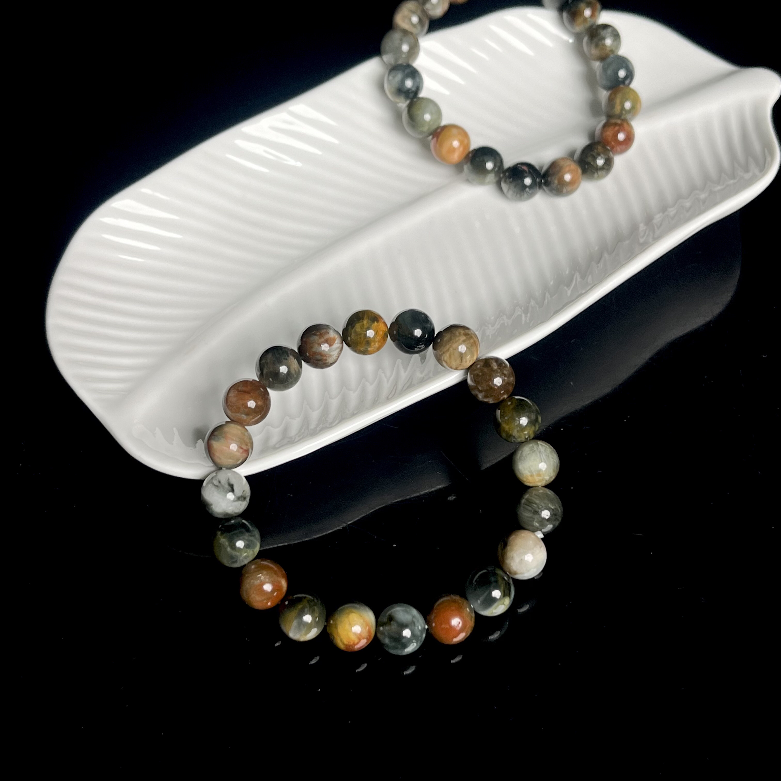 多宝彼得石手串10mm+单圈D3005多样性发其一