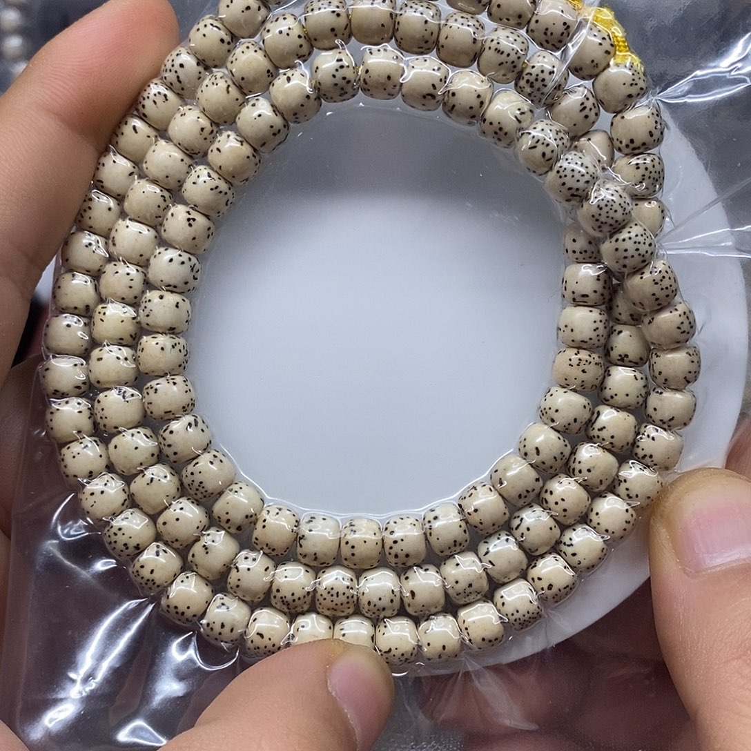 手串星月菩提原白河豚108