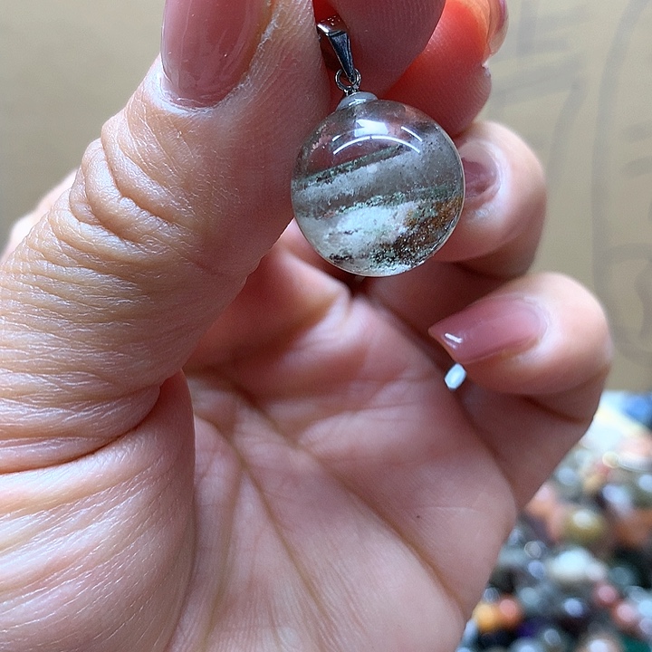 水晶水晶吊坠未镶嵌