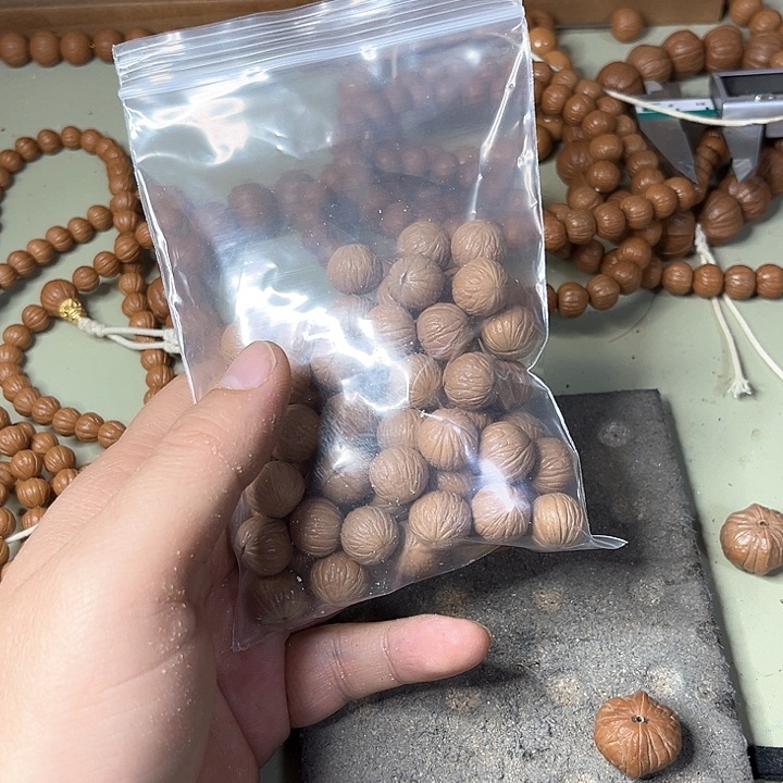 吊坠猴头核桃?*三维同尺12聚宝盆38颗手持