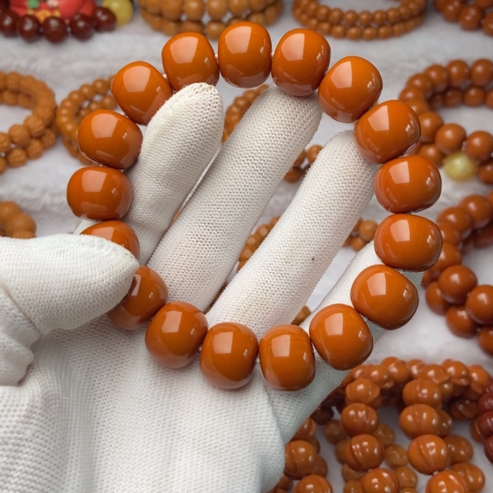 陆***凤猴头核桃手串猴头