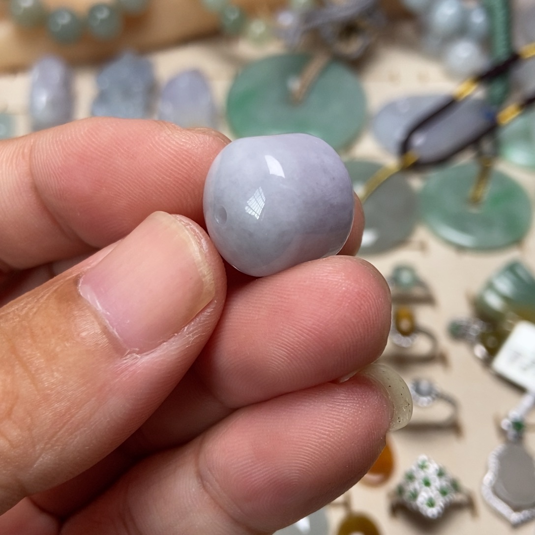 颈饰未镶嵌翡翠缅甸翡翠