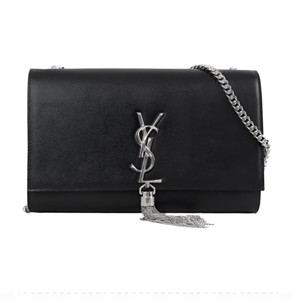 95新 YSL/圣罗兰 云朵奢品/圣罗兰 kate 流苏中号/95新