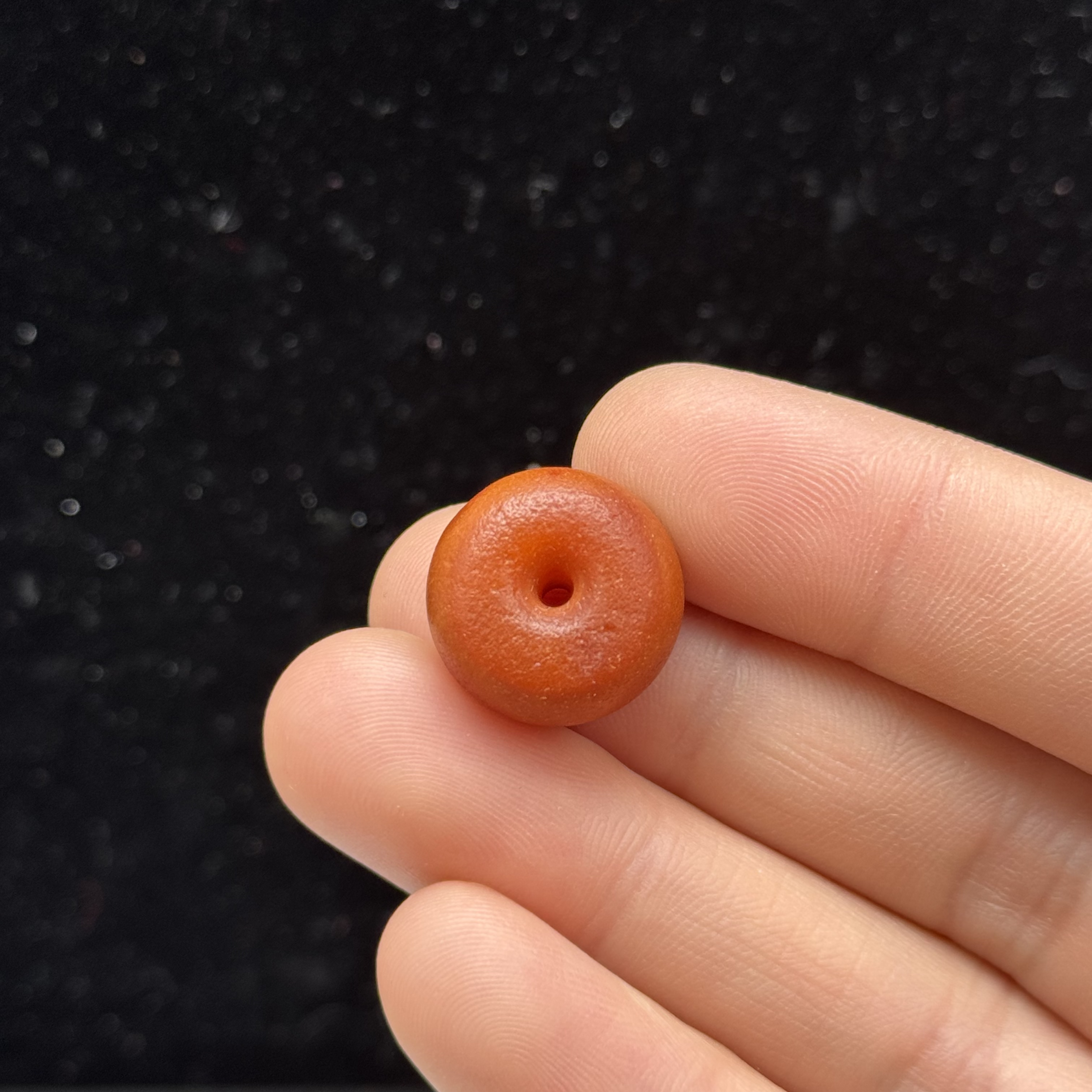 Y6511天然原矿蜜蜡 老蜡墩子 16*11mm抖音基地质检发货