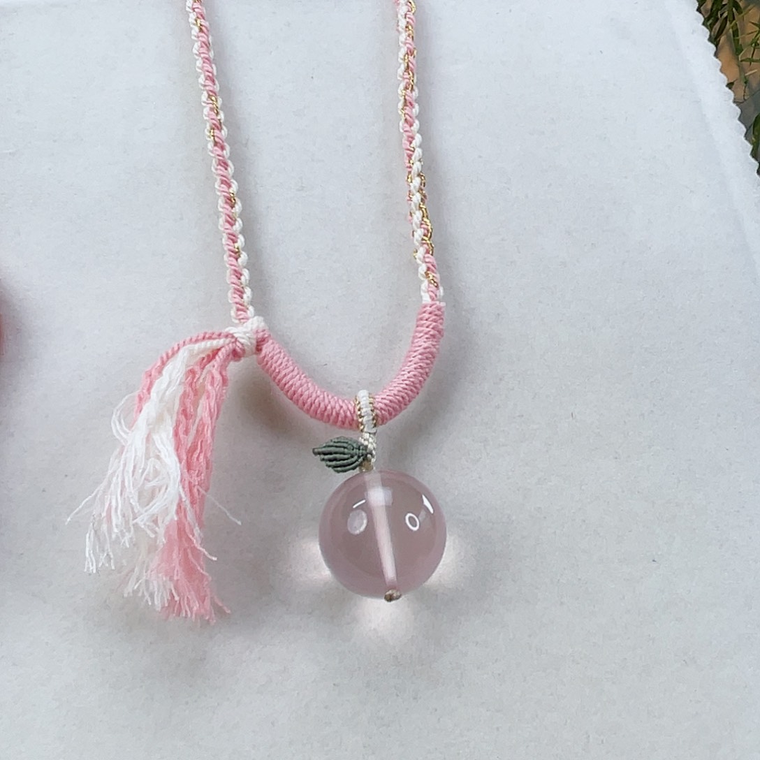 水晶颈饰未镶嵌水晶22.2