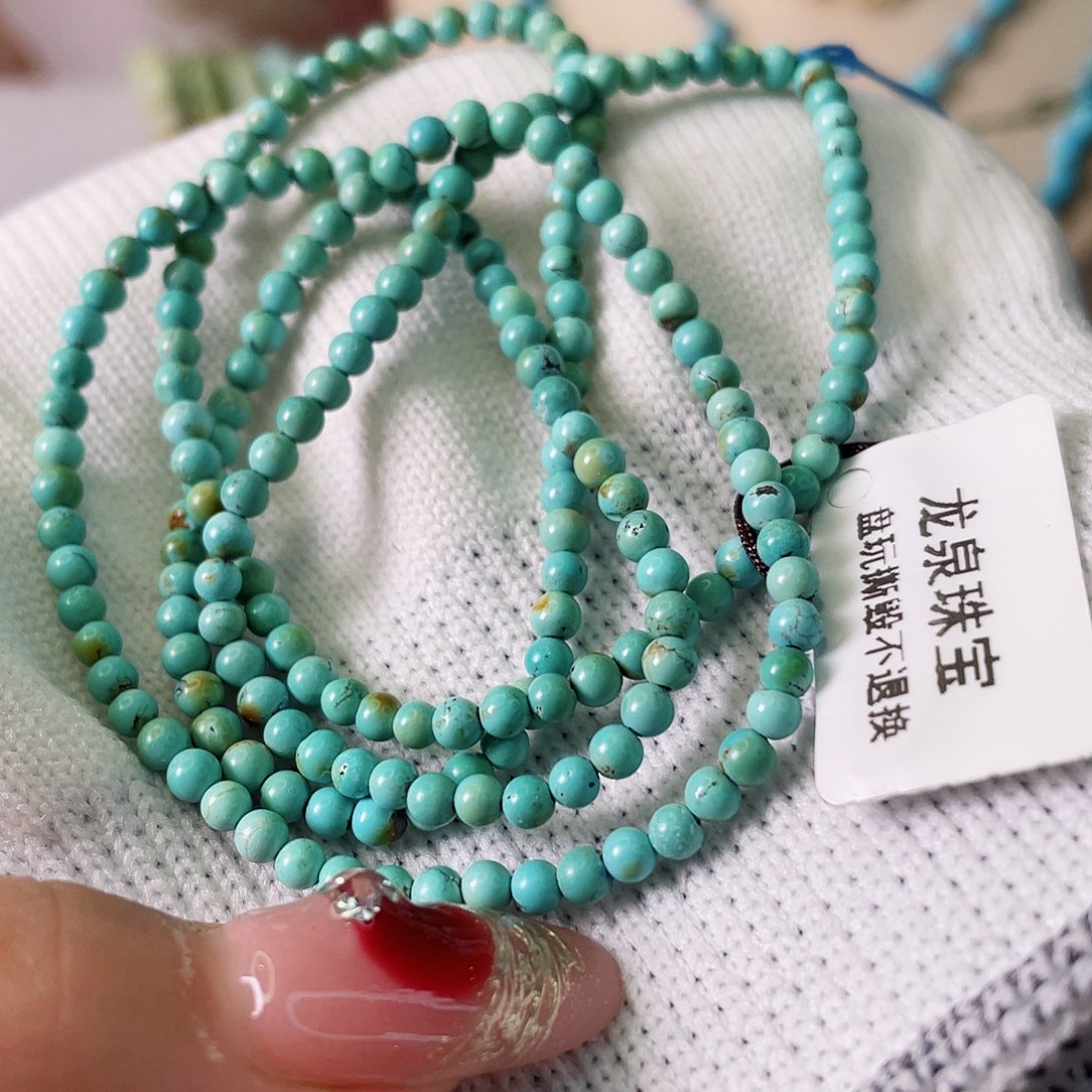 绿松石珠宝半成品未镶嵌