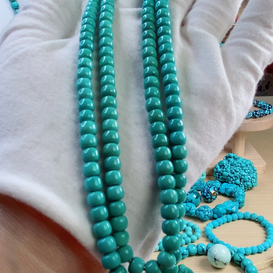 绿松石未镶嵌配饰