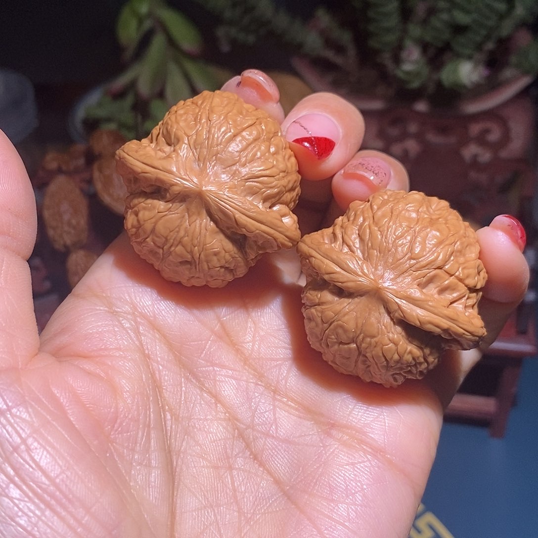 文玩核桃把件39乾隆磨