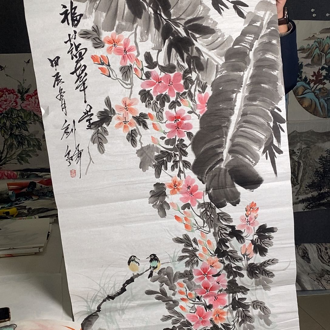 国画纯手写手绘作品250