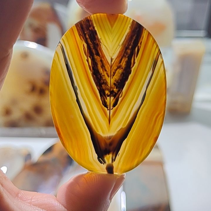 玛瑙/玉髓未镶嵌吊坠(不含链)24号