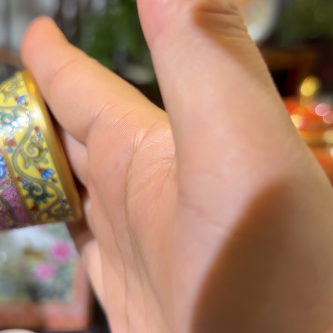 摆件S****马手工收费粉彩品