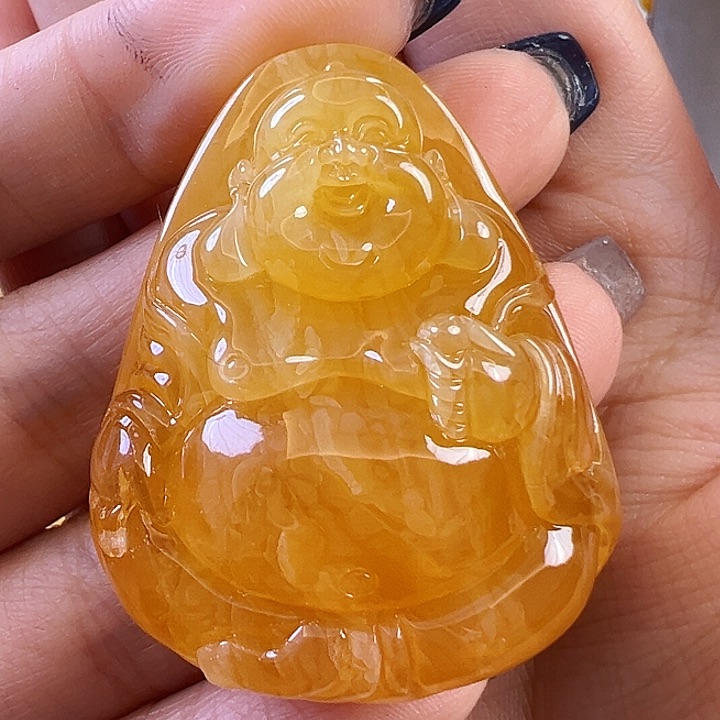 蜜蜡颈饰未镶嵌蜜蜡