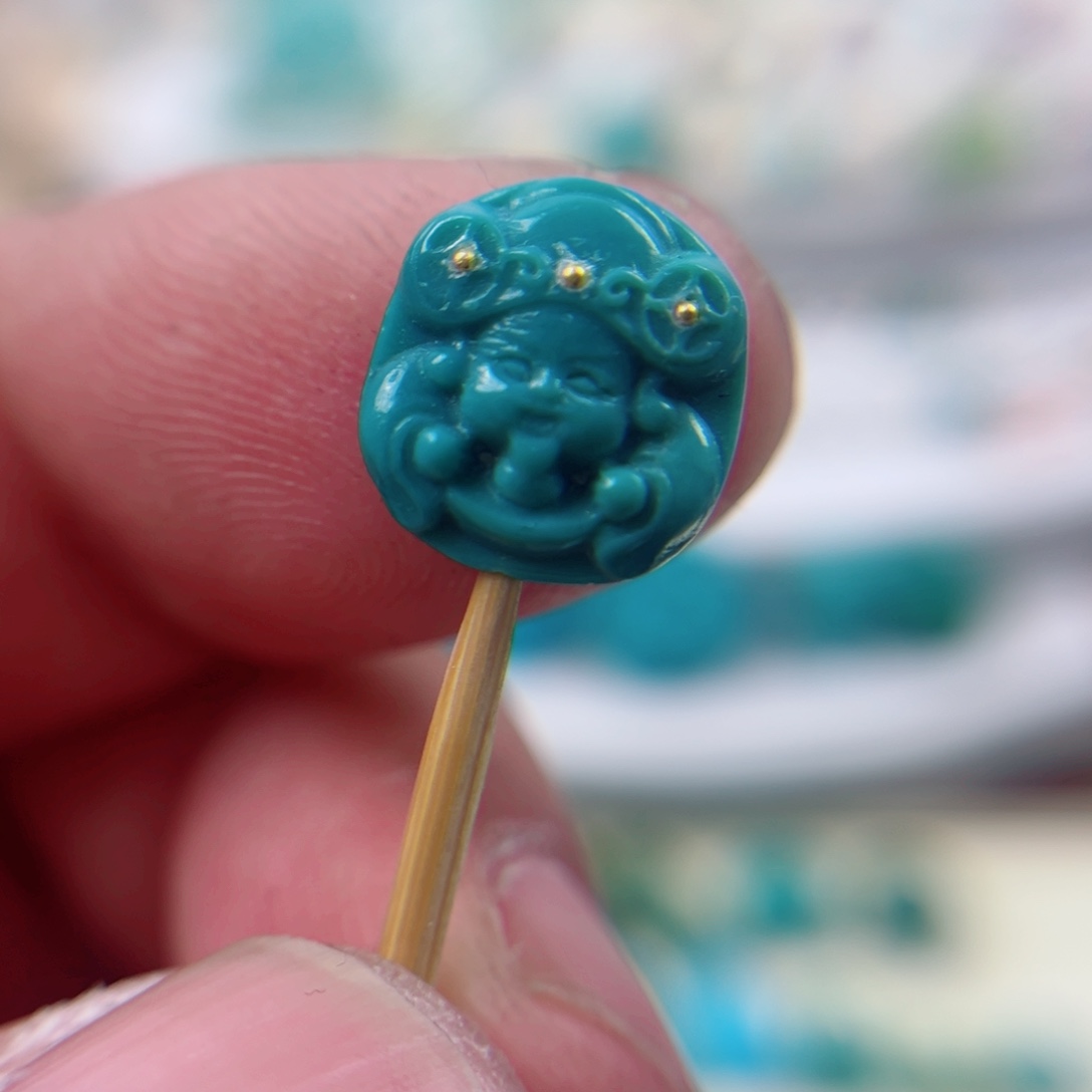 绿松石未镶嵌配饰