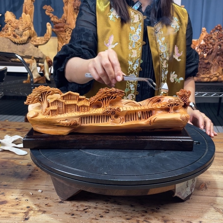 柏木（崖柏）随型摆件