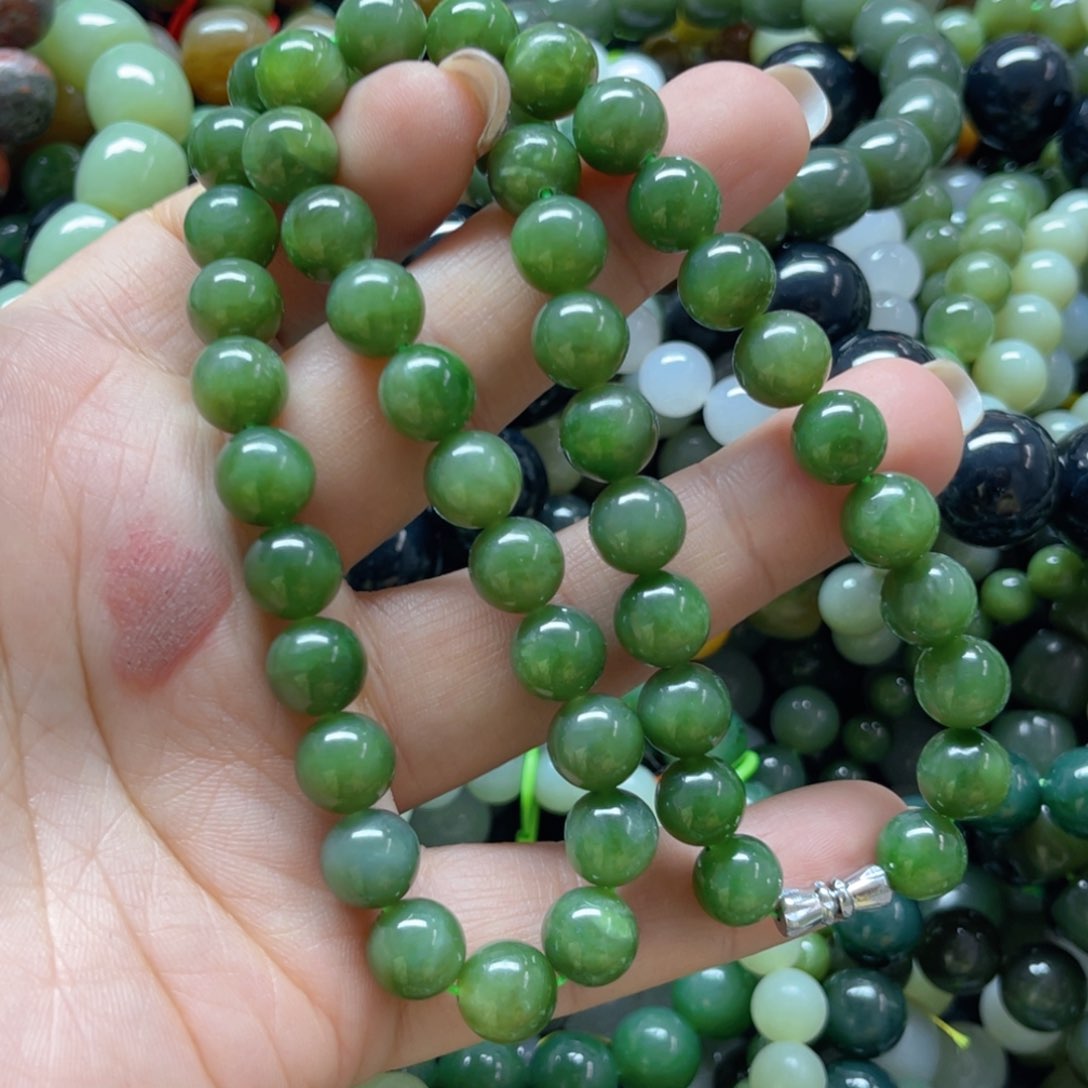 和田玉手链未镶嵌