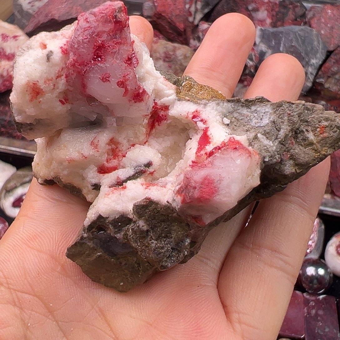 天然辰砂天然原矿朱砂