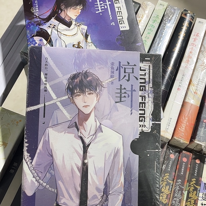 惊封全新全套七本带周边