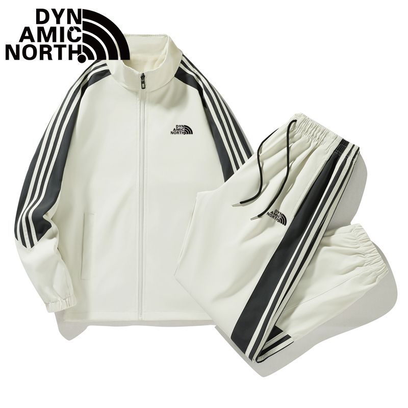 DYNAMIC NORTH/动感北面开衫运动套装轻运动长袖套装休闲秋冬百搭