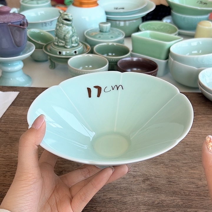 小米茶器龙泉青瓷