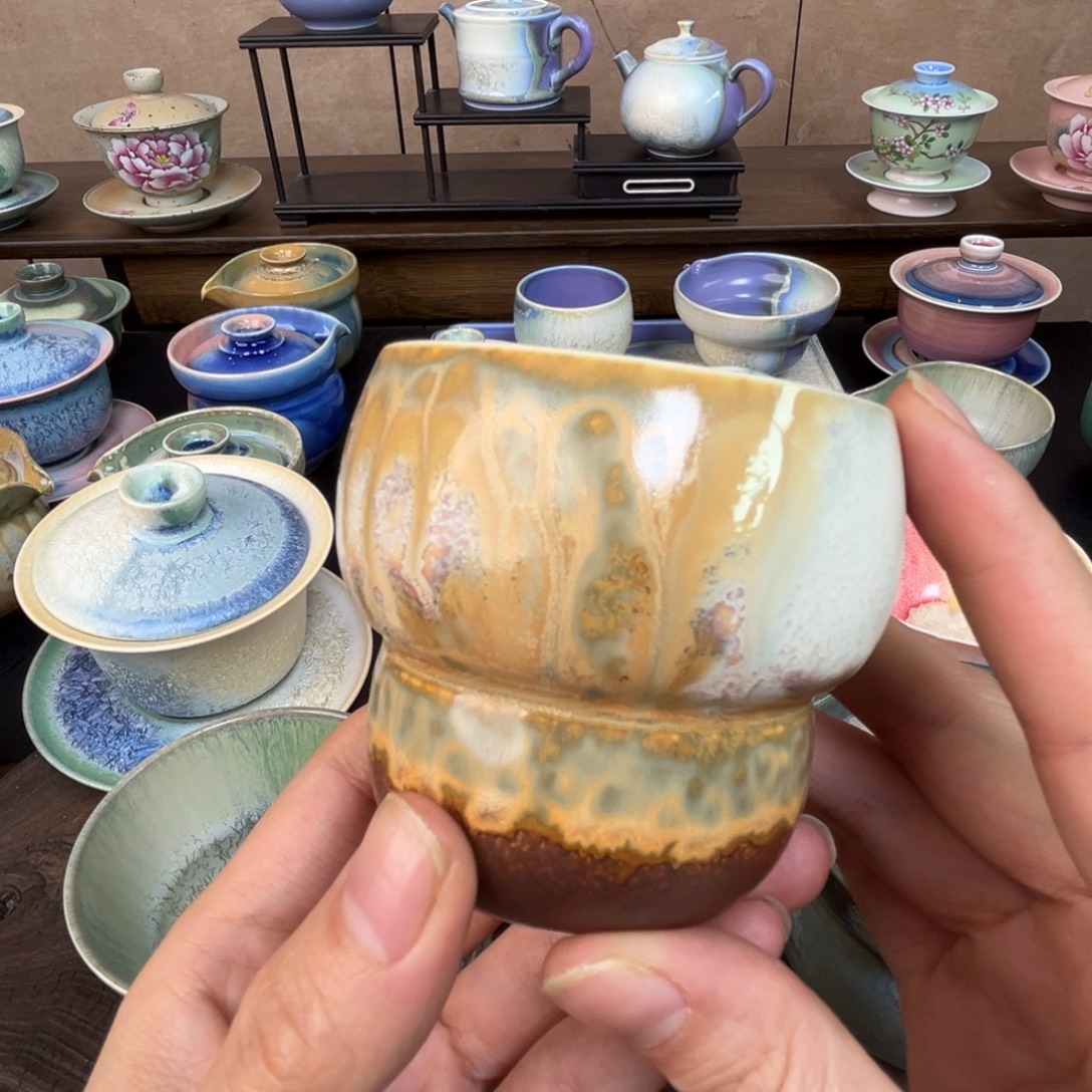 景德镇纯手工柴烧茶器