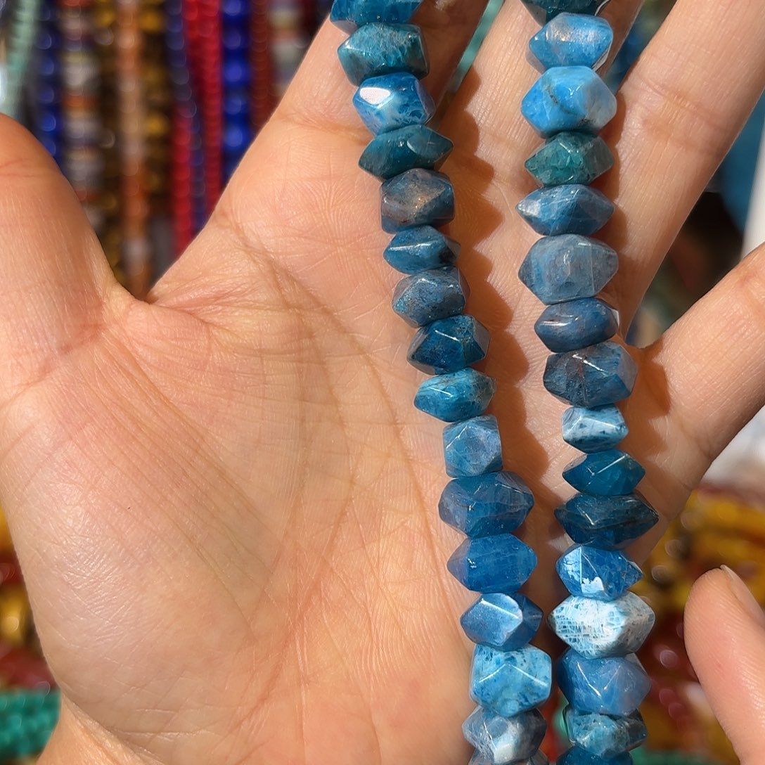 玛瑙/玉髓银S925镀金镶嵌珠宝半成品磷灰石