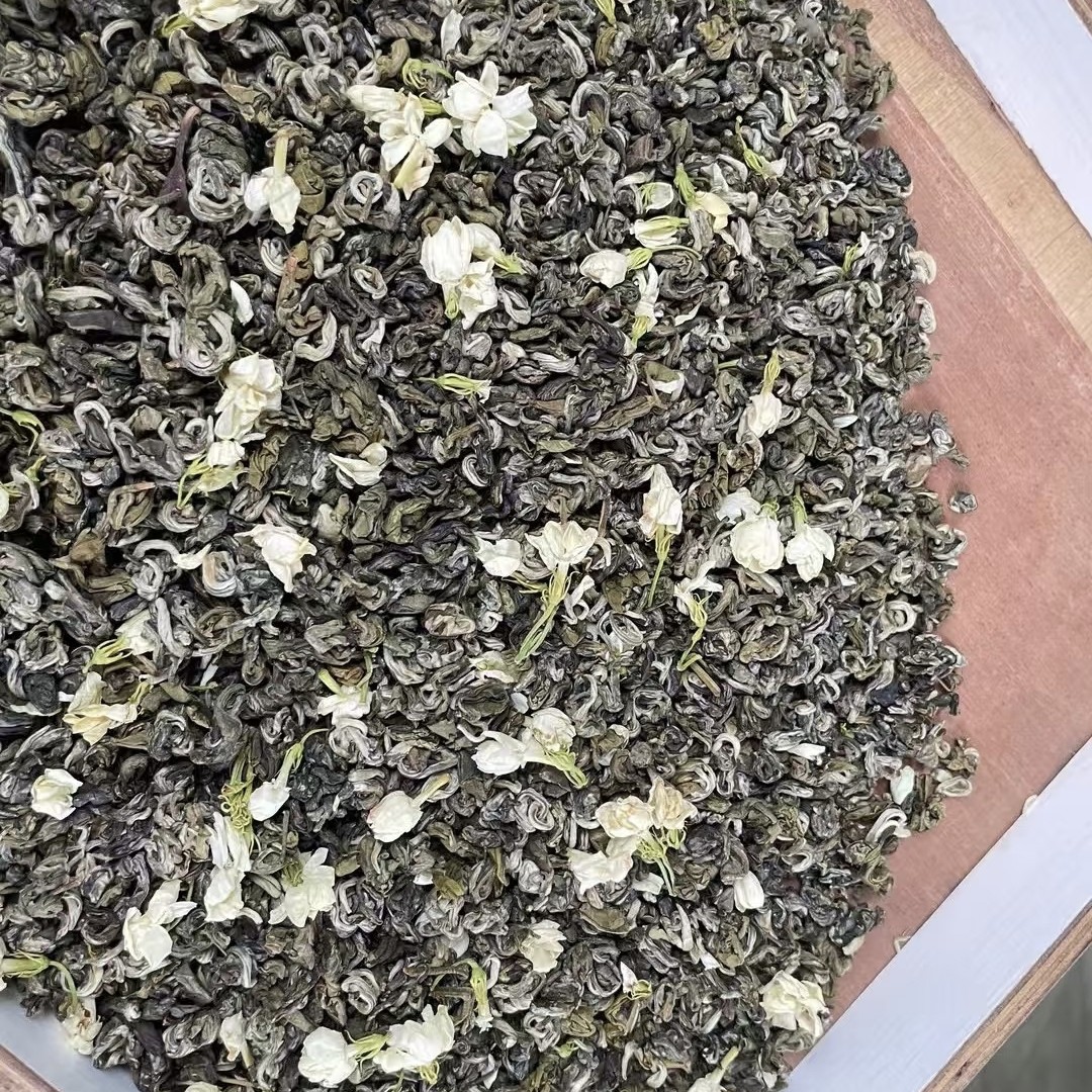 意坊香茶茉莉花茶2025新茶茉莉香螺白雪公主茉莉白玉螺茉莉贵妃螺