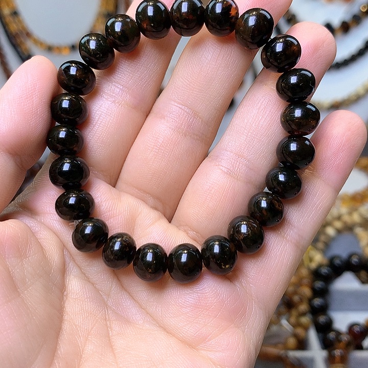 未镶嵌琥珀裸石翳珀9+