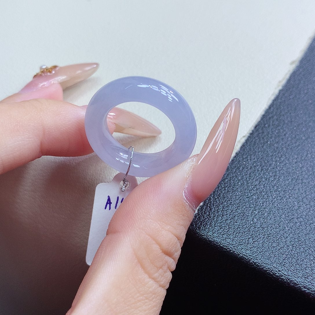 未镶嵌戒指翡翠9号