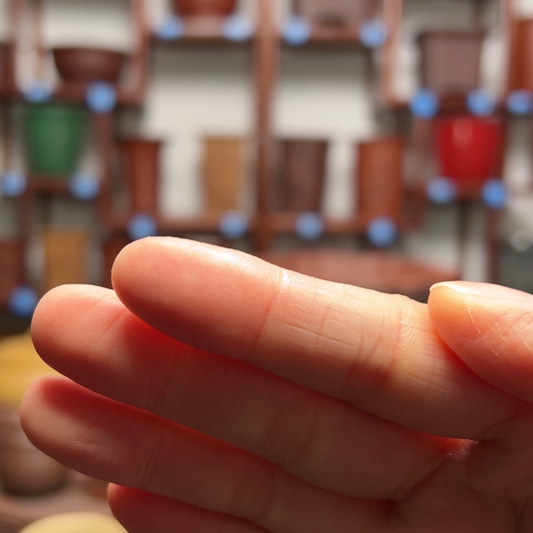 紫砂花盆x****6圆盆花盆