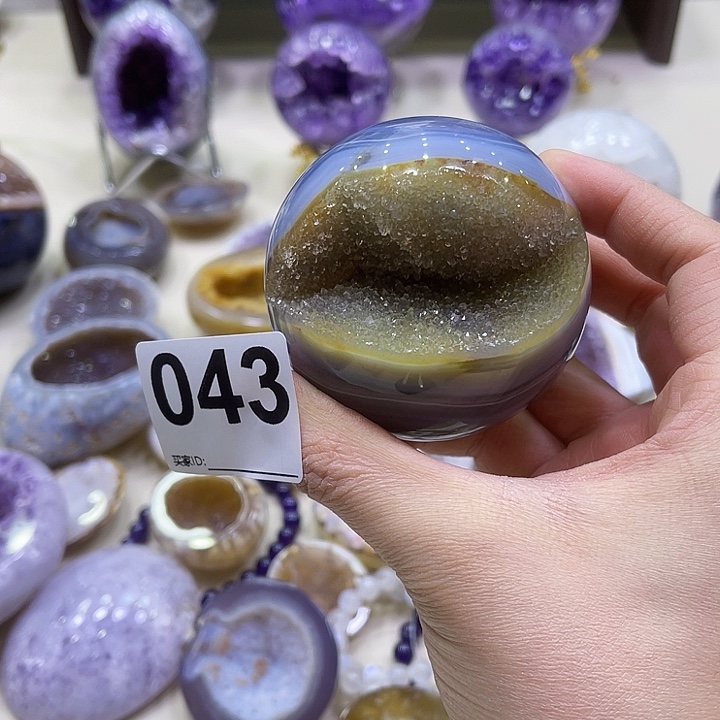 紫晶摆件未镶嵌摆件043