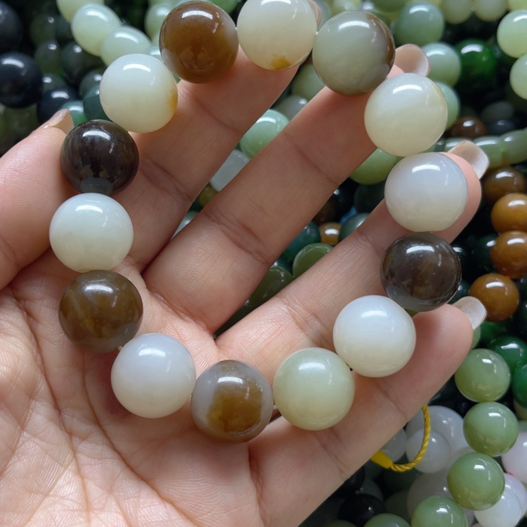 和田玉手链未镶嵌