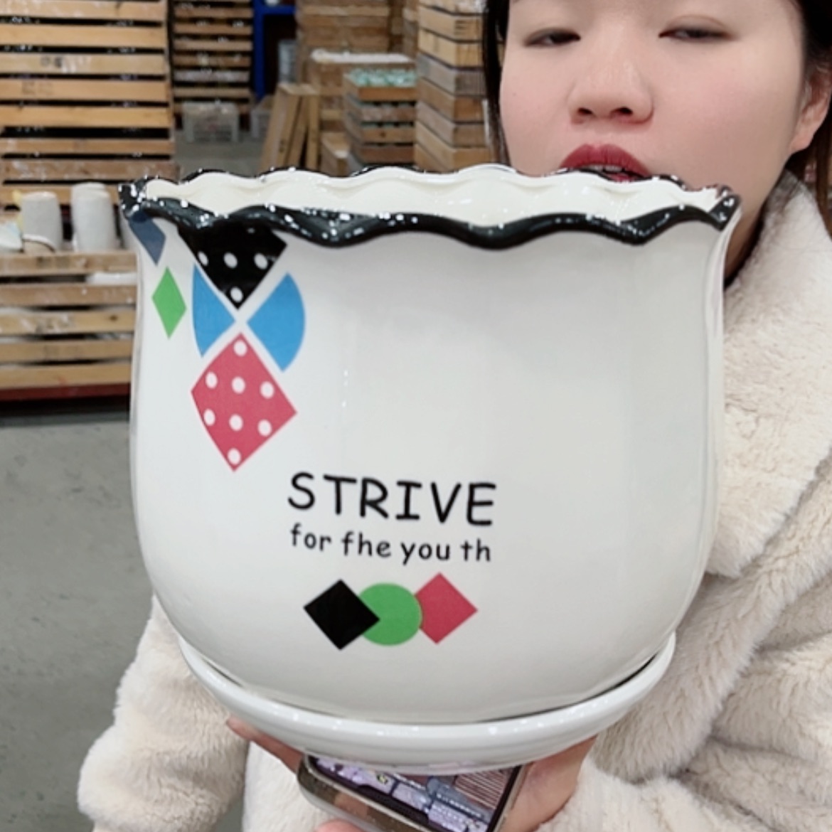 【闪购商品】红陶花盆