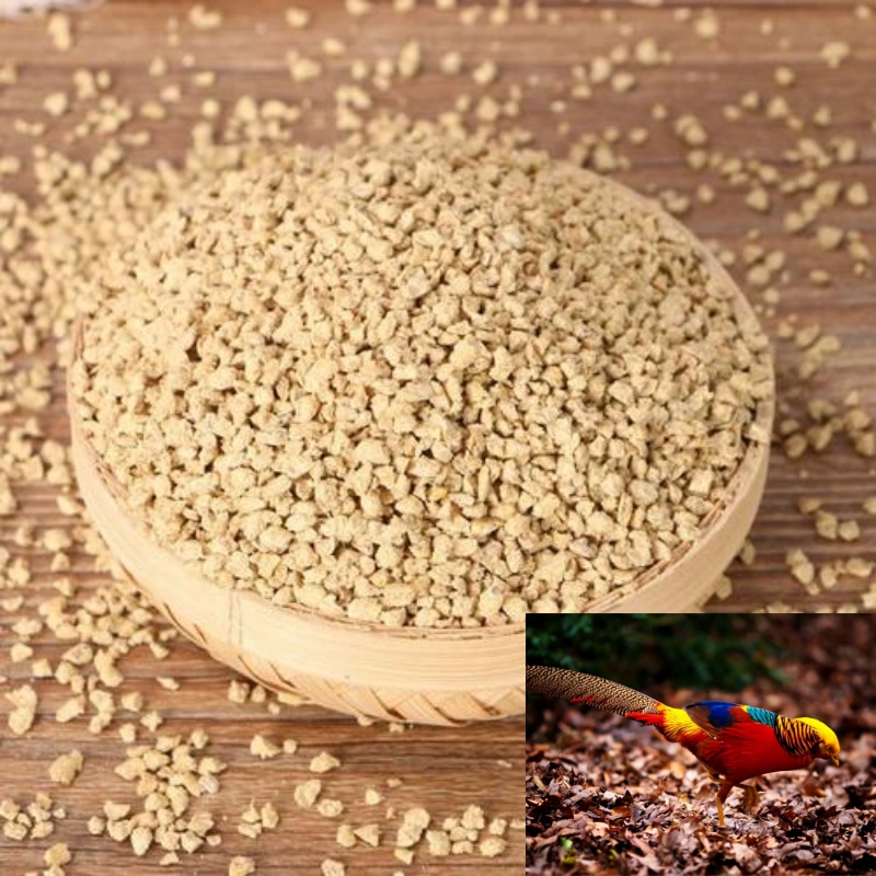 脱温七彩黄金鸡食料【半斤4-6两】  饲料