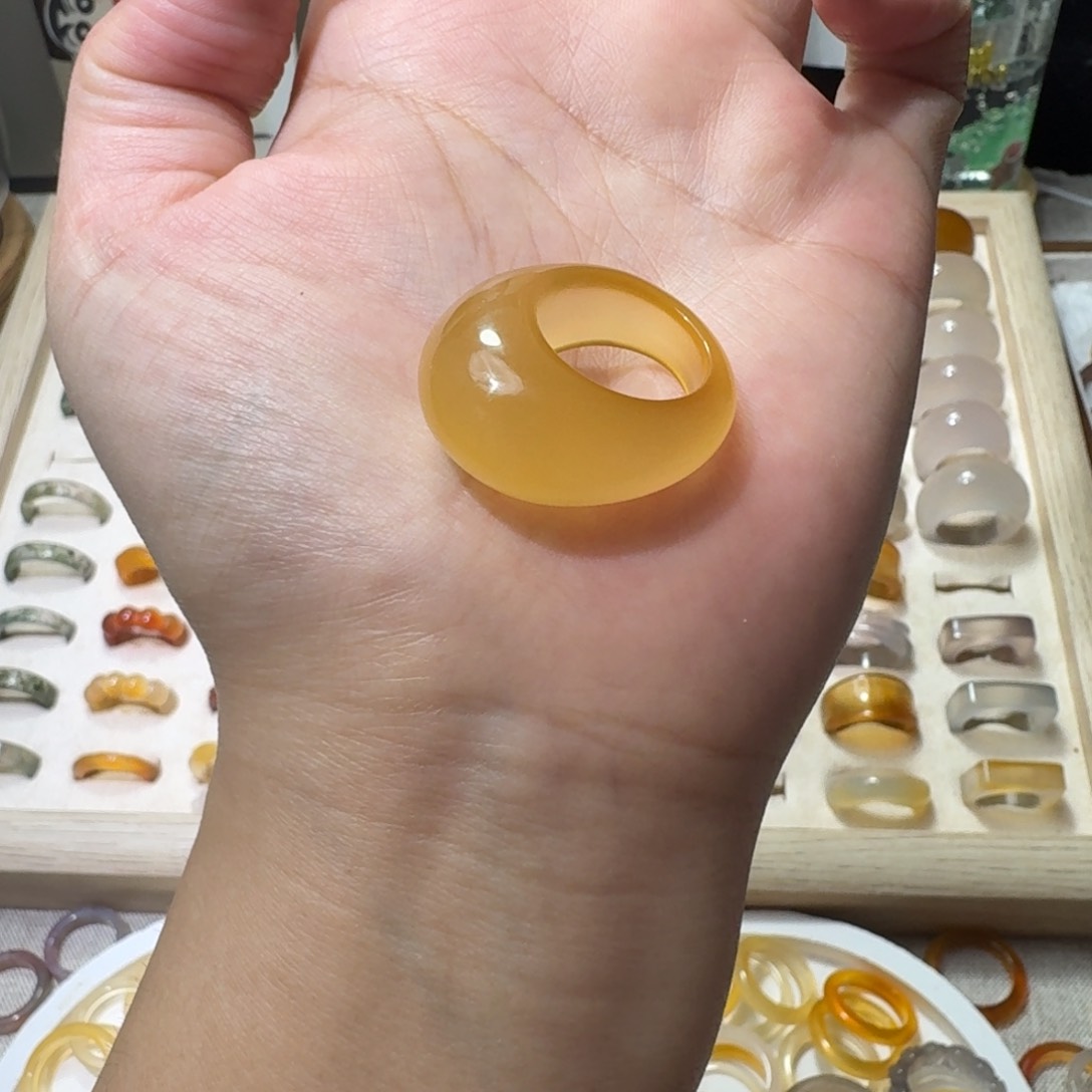 合金戒指玛瑙/玉髓817港12