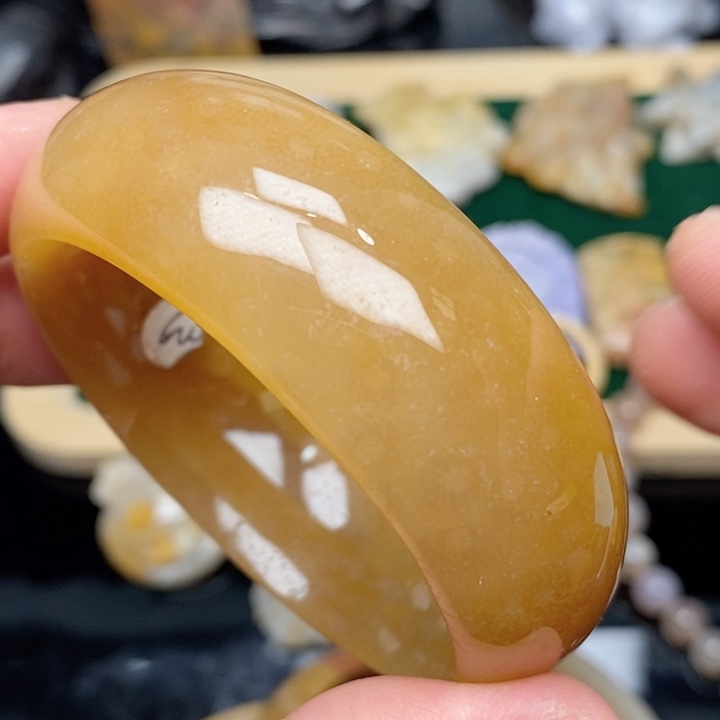 硅化珊瑚（珊瑚玉）手镯未镶嵌52