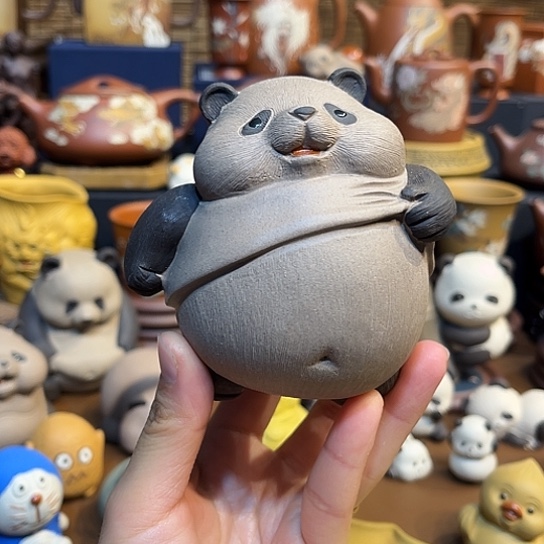 紫砂茶杯紫砂茶宠