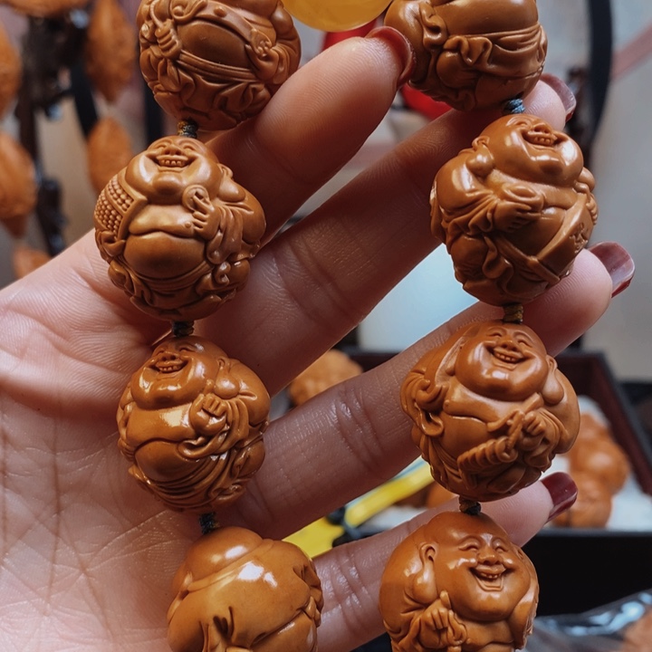 橄榄核手串/手链手工弥勒2.4
