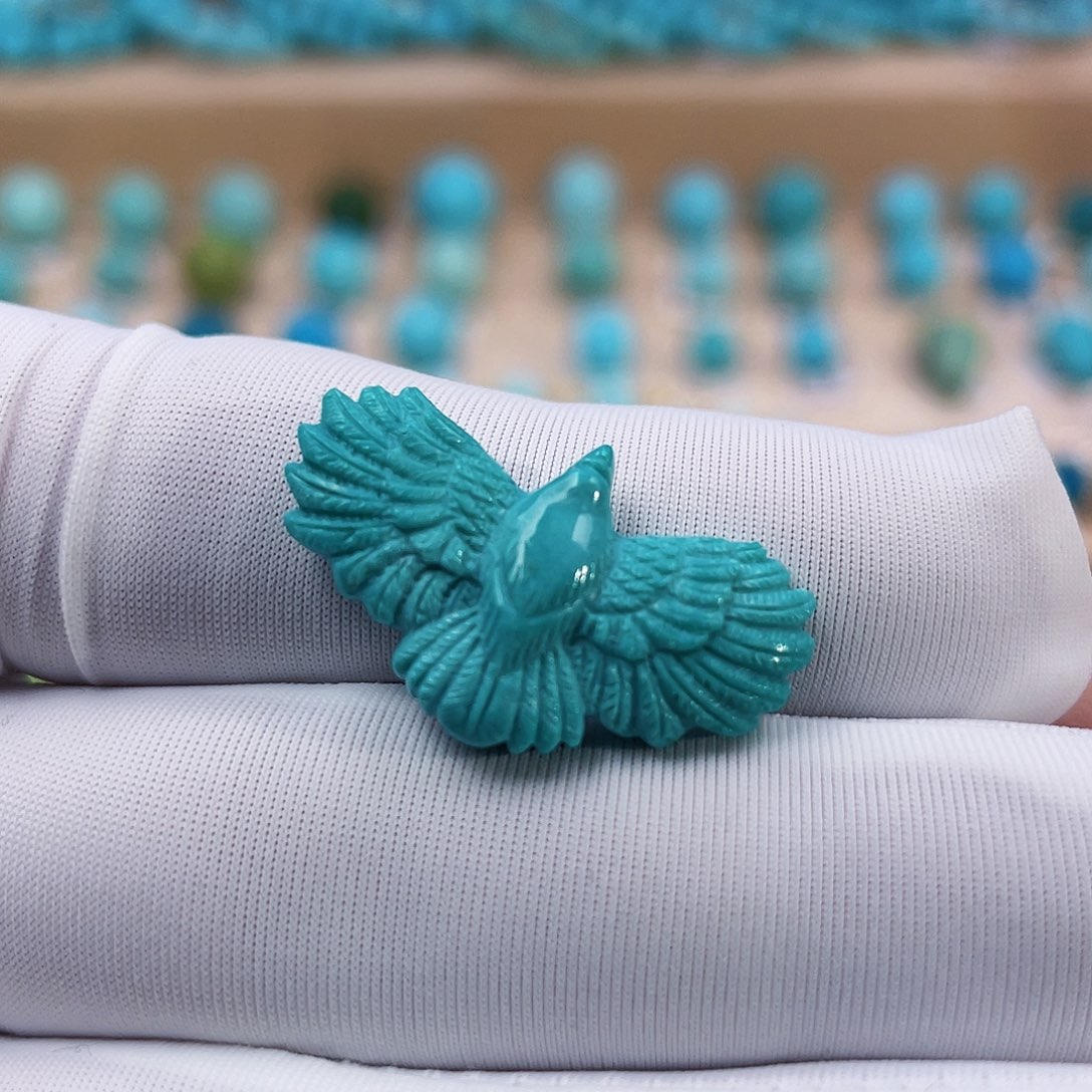 绿松石珠宝奇石未镶嵌