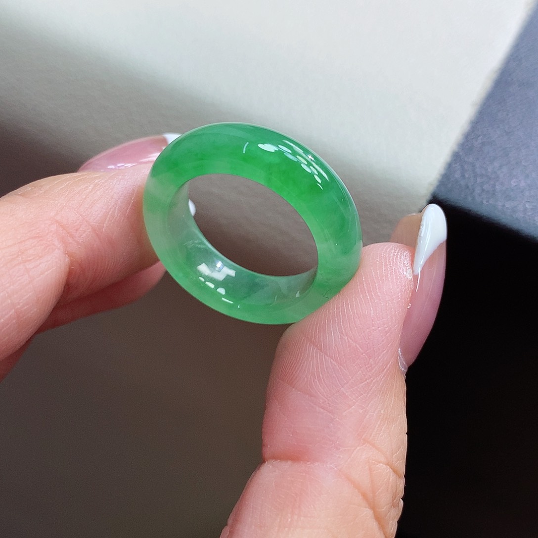 未镶嵌戒指翡翠17号