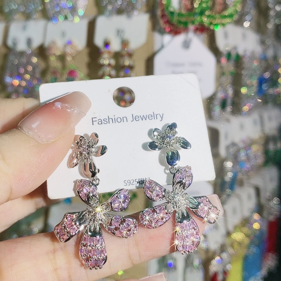 铜合金925银锆石